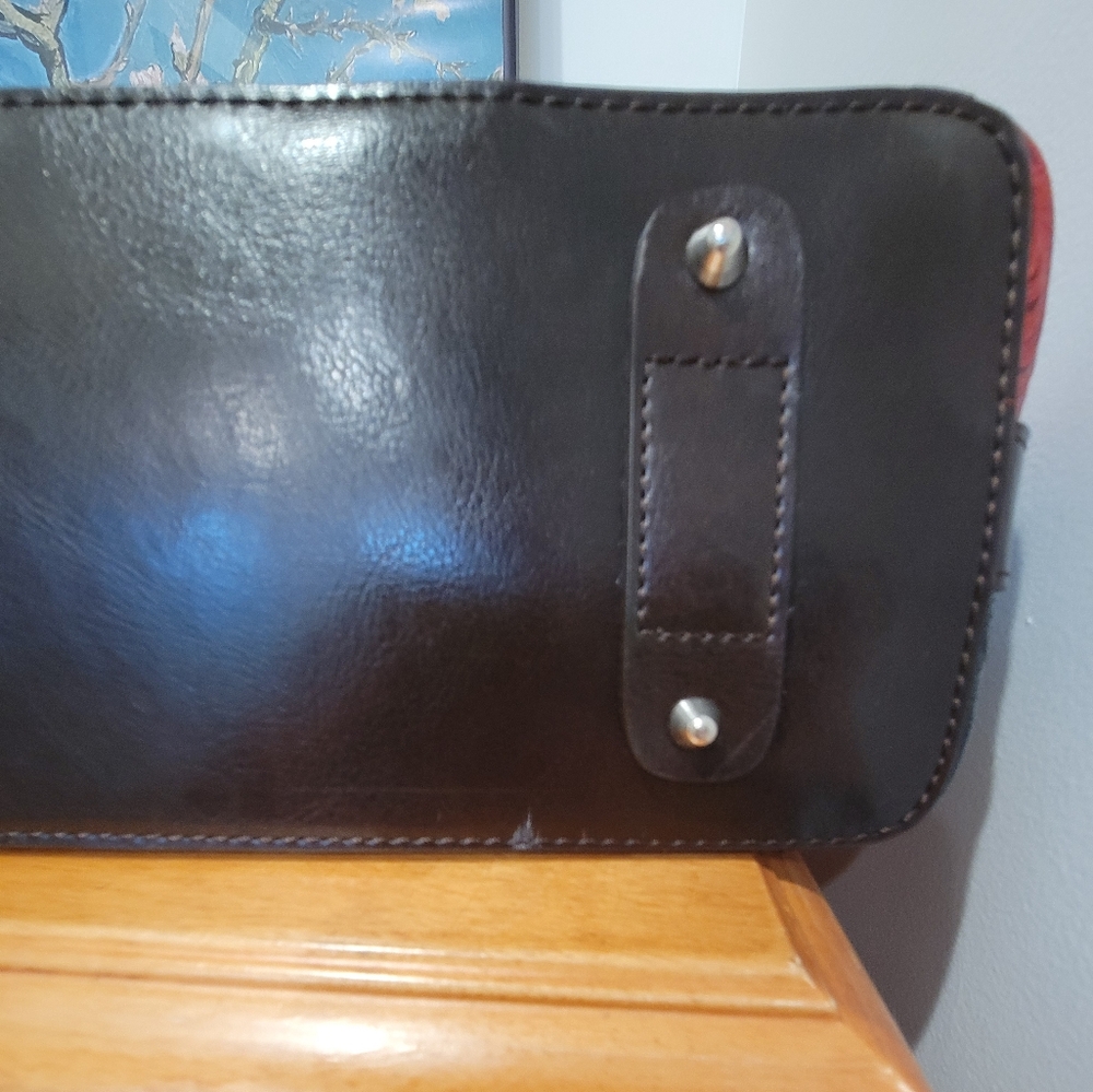 Marc Chantal M.C. Handbags purse leather western excellent used condition - Picture 7 of 10